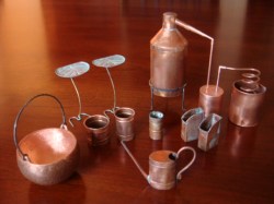 Alan Hamer copper workshop