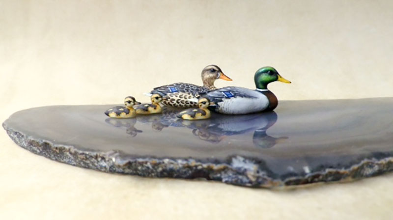 2016 Good Sam workshop: Mallard Duck Family with Beth Freeman-Kane