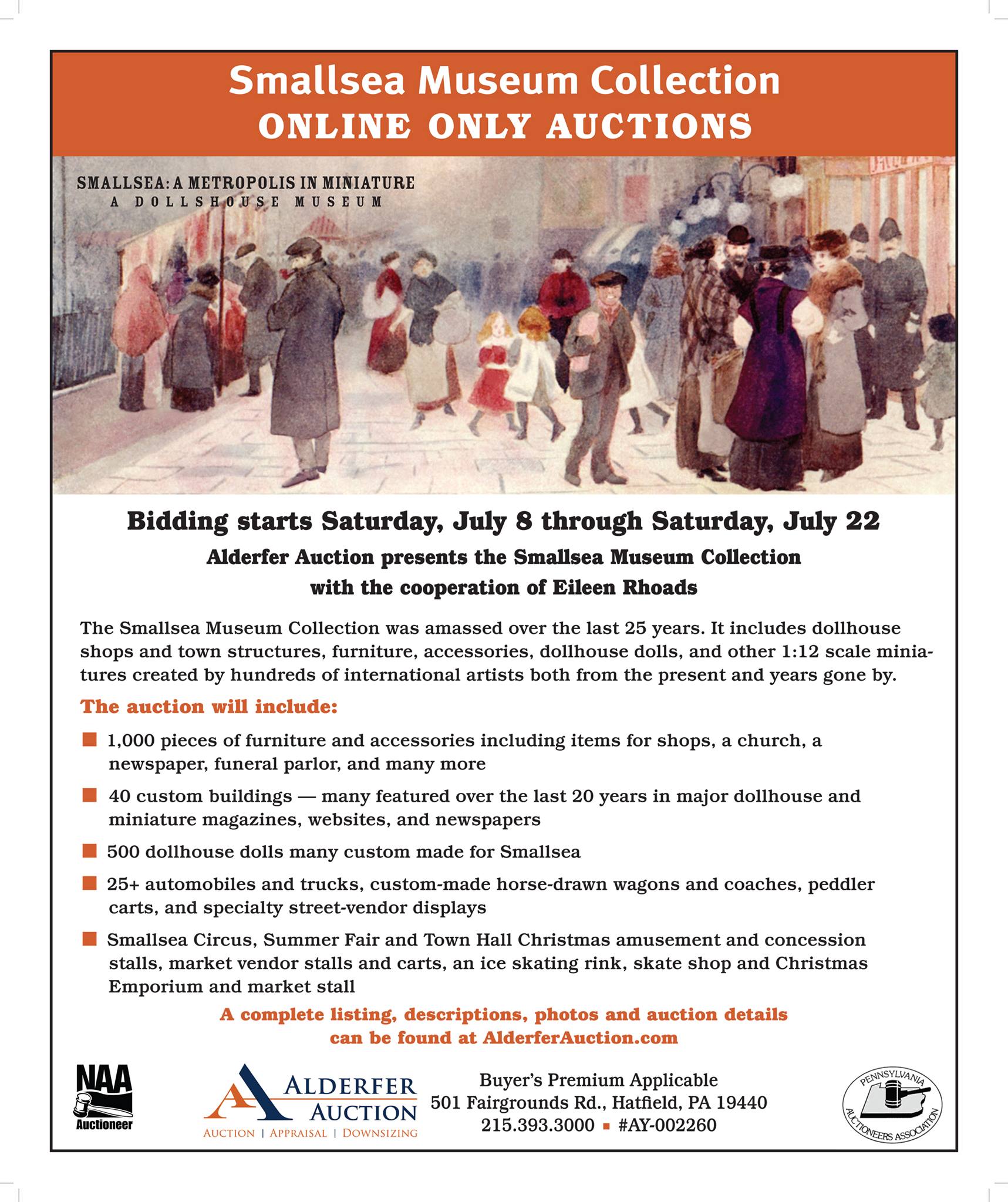 Smallsea Museum Auction