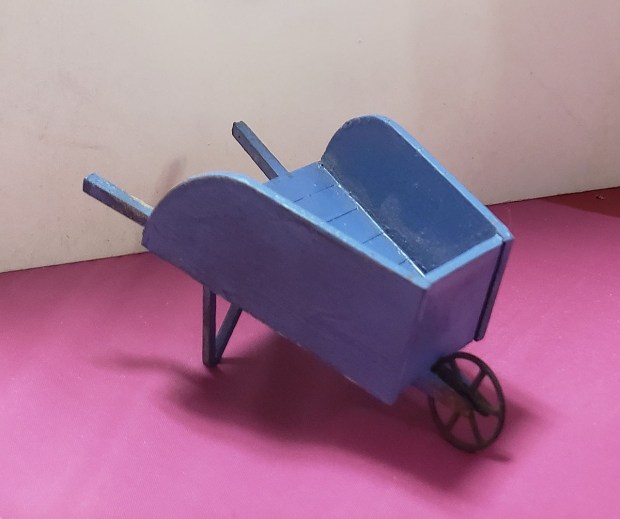 WoodenWheelbarrow