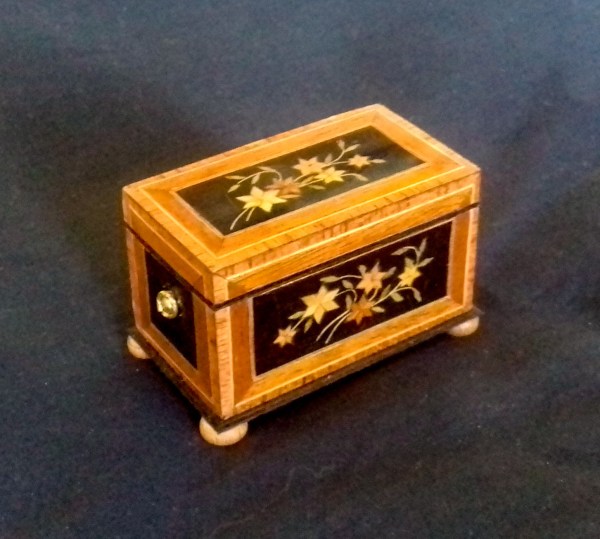 Marquetry Dower Chest circa 1850 with Chris Malcomson